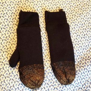 Gold & Black Lululemon Mittens